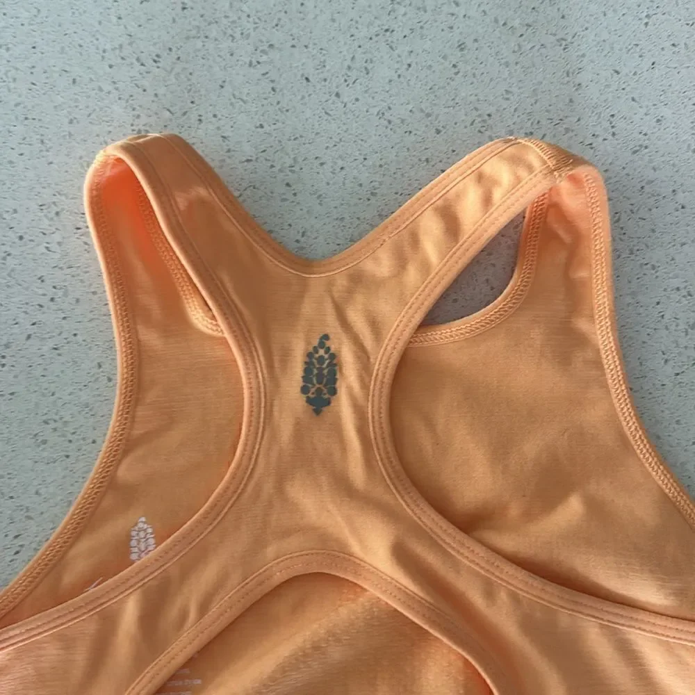 NWOT Free People Every Single Time Sports Bra Longline Racerback Halter XS/S